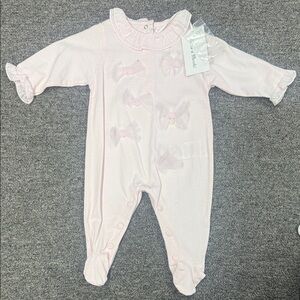 Tartine et Chocolat tulle bow footie